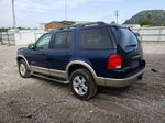 2005 Ford Explorer Eddie Bauer Blue vin: 1FMDU74W05ZA50389