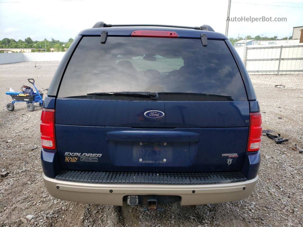 2005 Ford Explorer Eddie Bauer Blue vin: 1FMDU74W05ZA50389