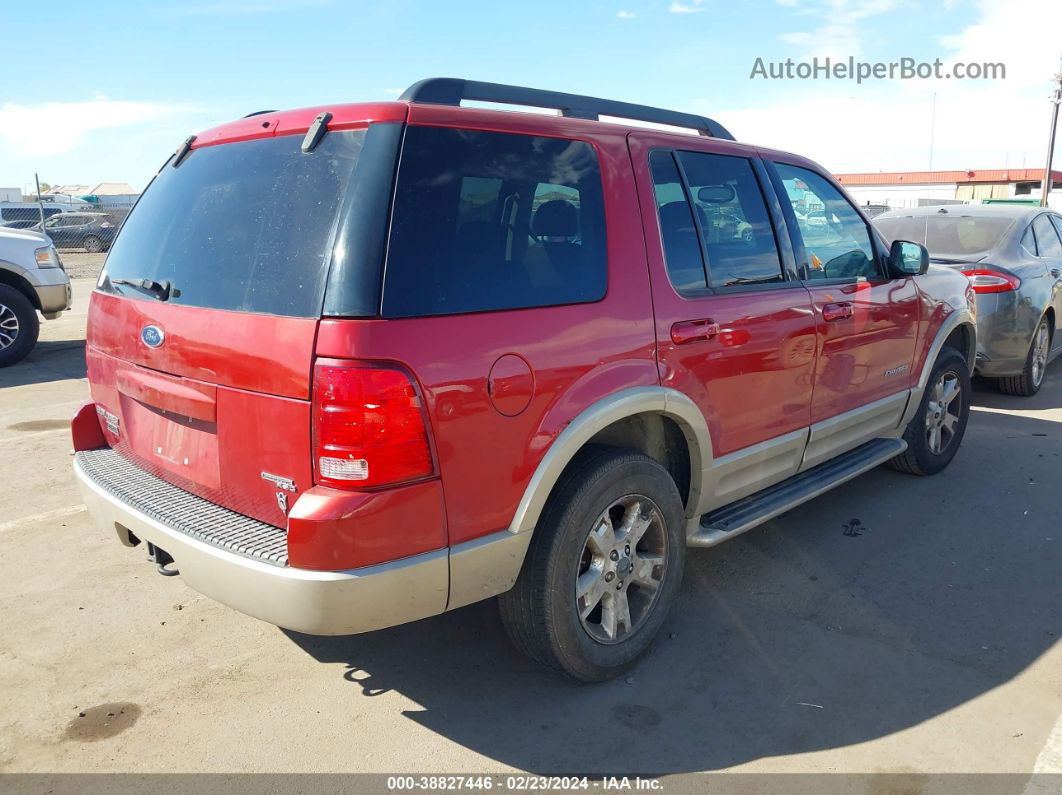 2005 Ford Explorer Eddie Bauer Красный vin: 1FMDU74W35UA45099