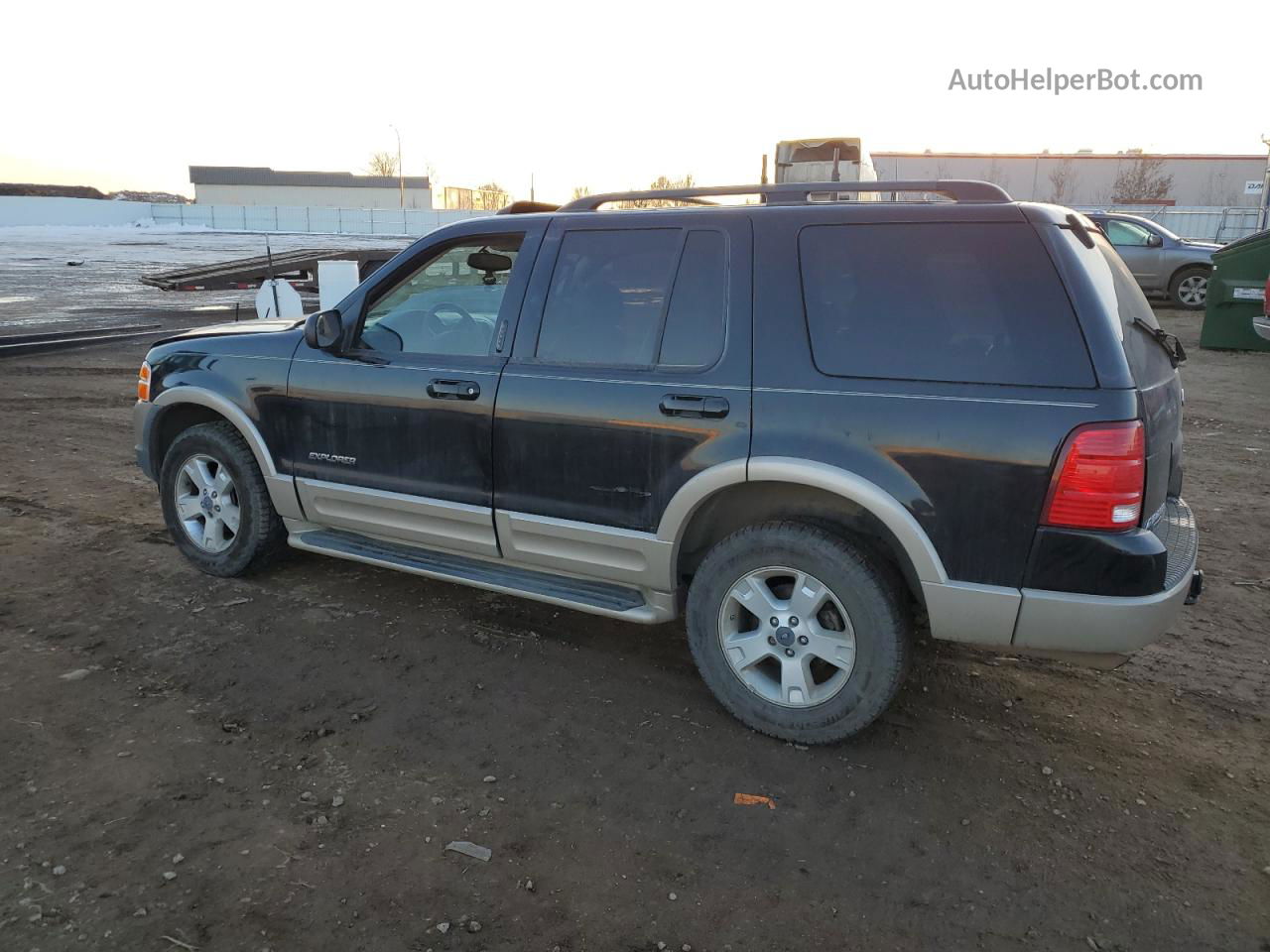 2005 Ford Explorer Eddie Bauer Black vin: 1FMDU74W55UB36956