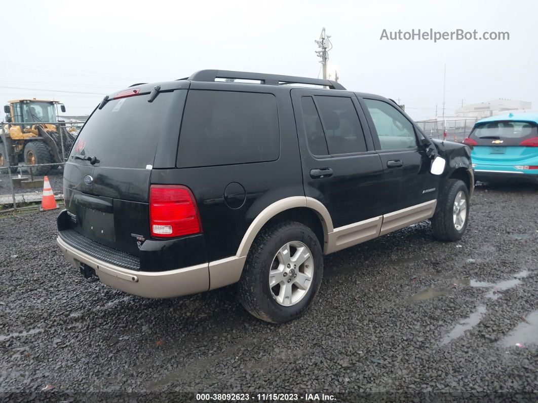 2005 Ford Explorer Eddie Bauer Black vin: 1FMDU74W85UB12649