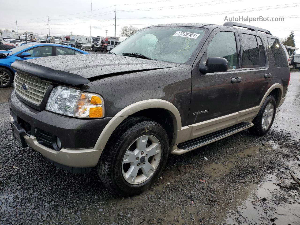 2005 Ford Explorer Eddie Bauer Brown vin: 1FMDU74W95UA30896