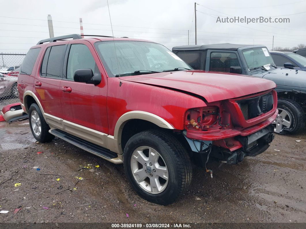 2005 Ford Explorer Eddie Bauer Red vin: 1FMDU74W95ZA56854