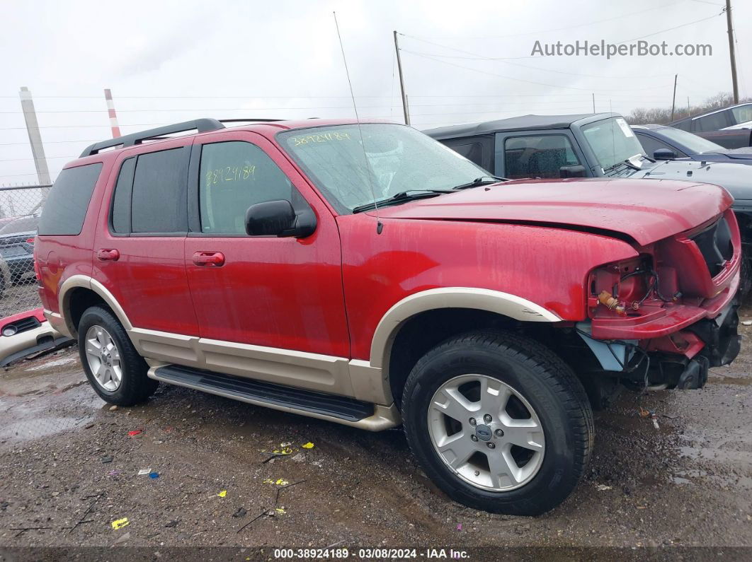 2005 Ford Explorer Eddie Bauer Red vin: 1FMDU74W95ZA56854