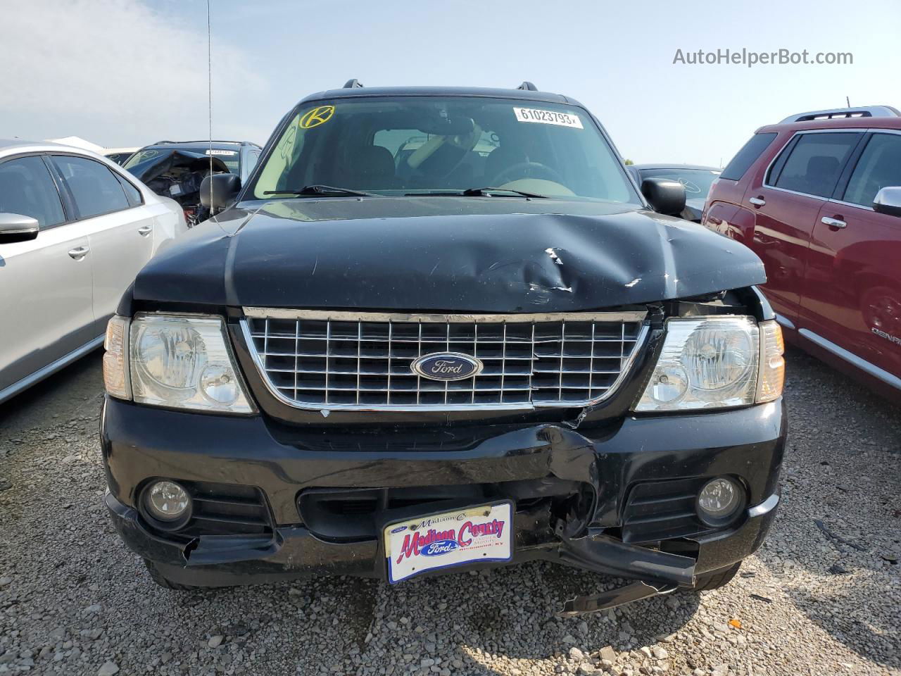 2005 Ford Explorer Limited Black vin: 1FMDU75W05UA24323