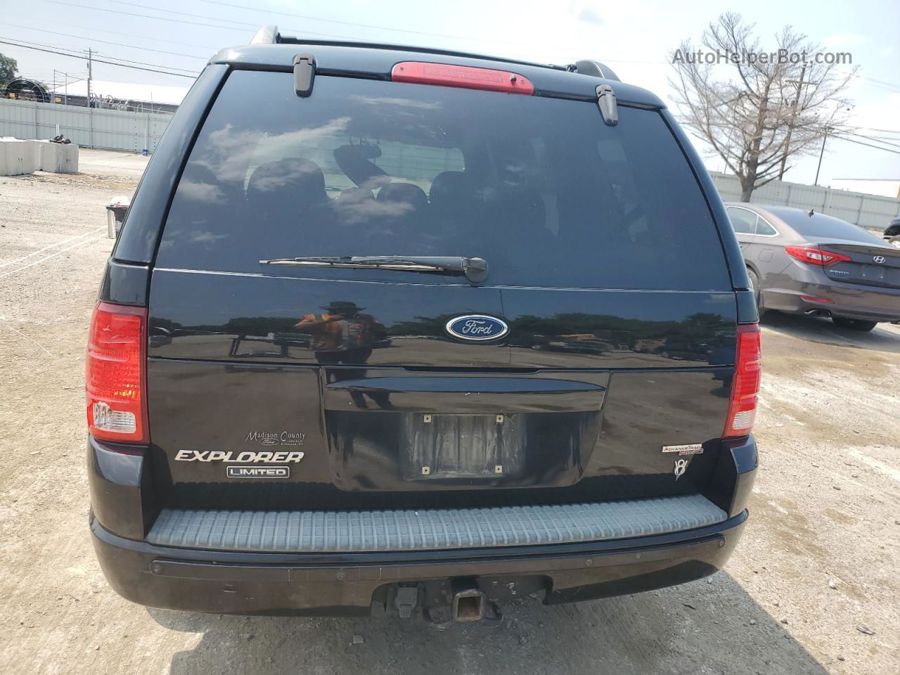 2005 Ford Explorer Limited Black vin: 1FMDU75W05UA24323