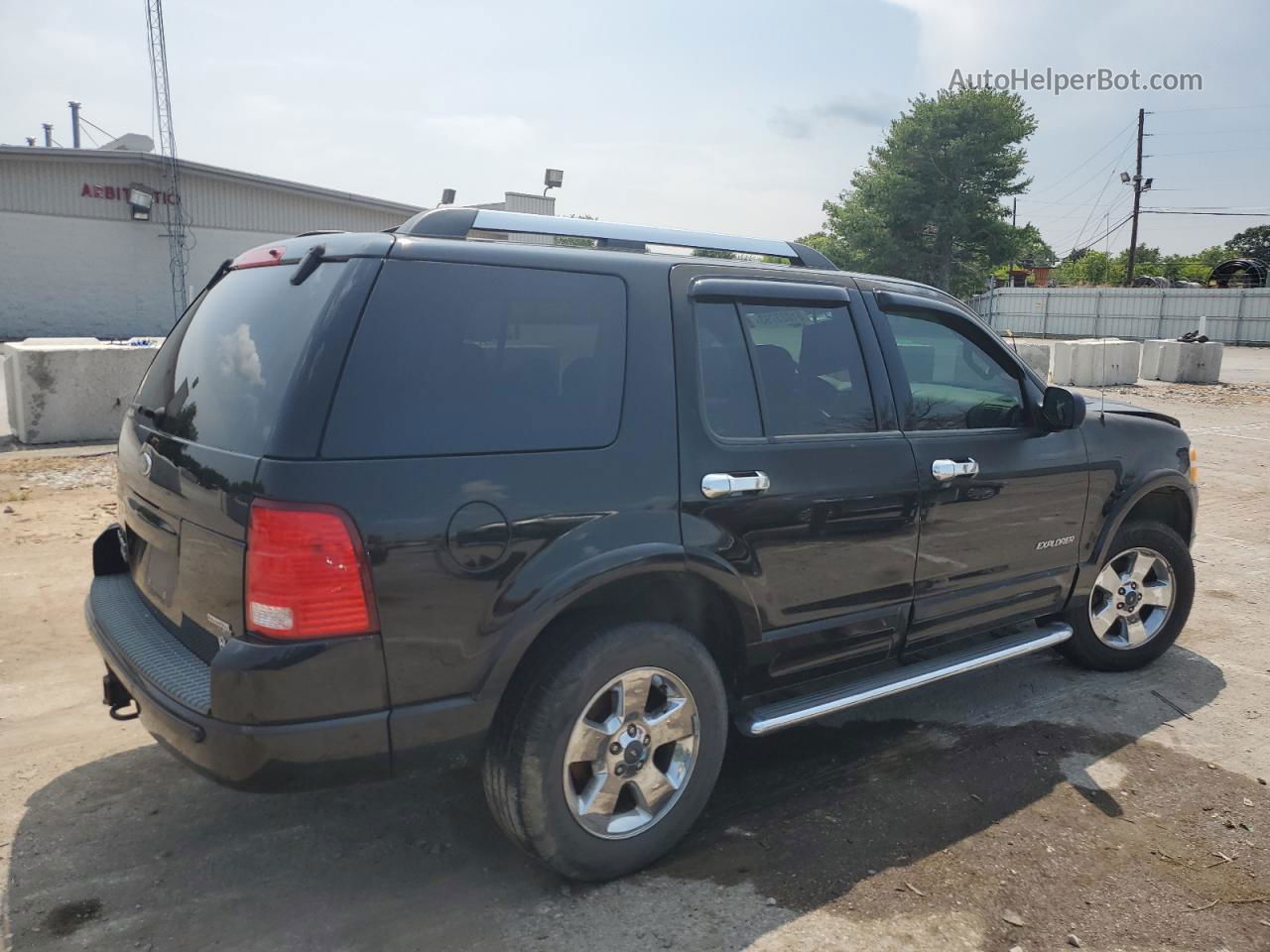 2005 Ford Explorer Limited Black vin: 1FMDU75W05UA24323