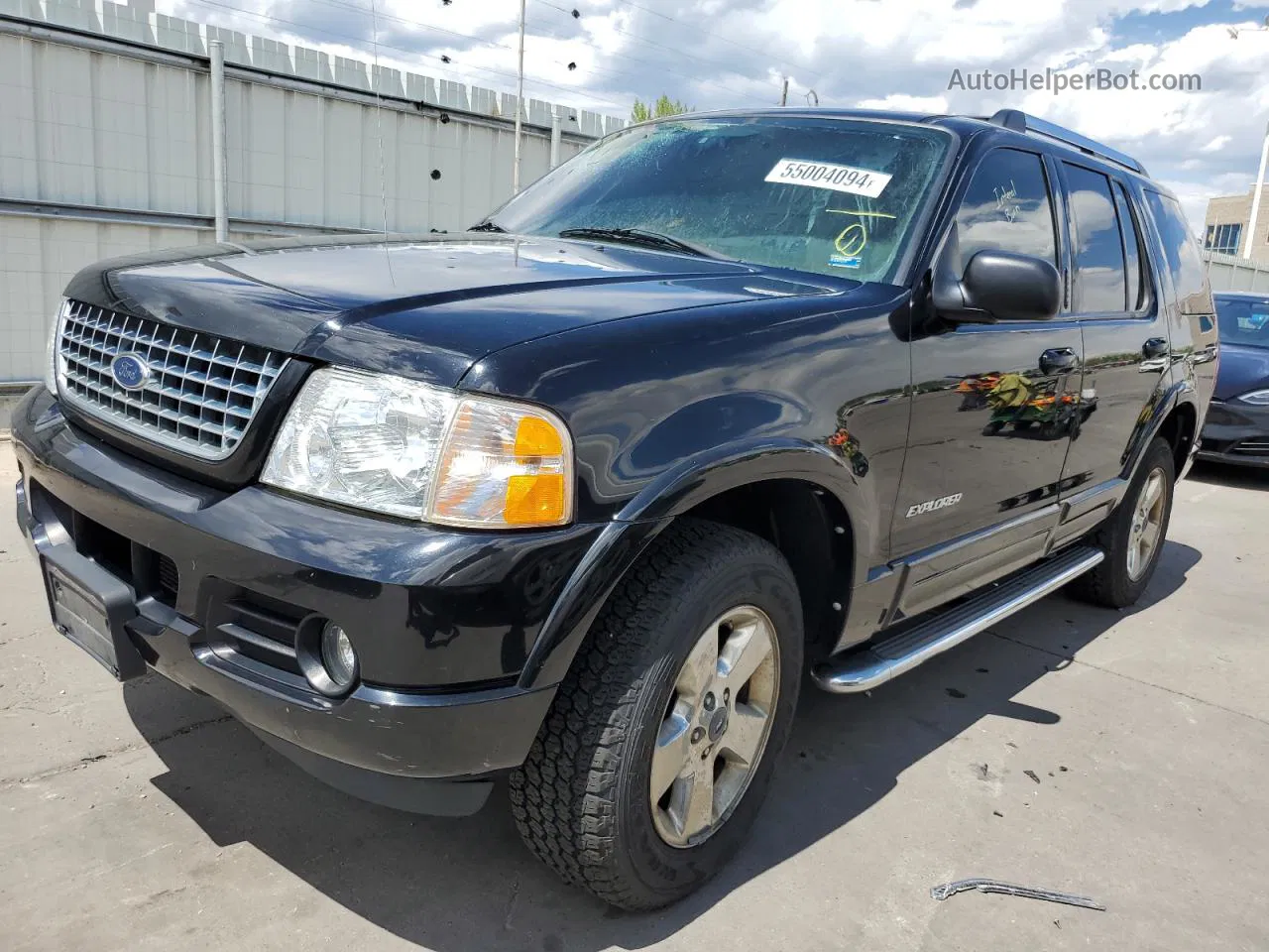 2005 Ford Explorer Limited Black vin: 1FMDU75W25ZA41336