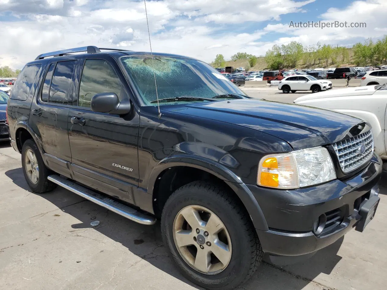 2005 Ford Explorer Limited Black vin: 1FMDU75W25ZA41336