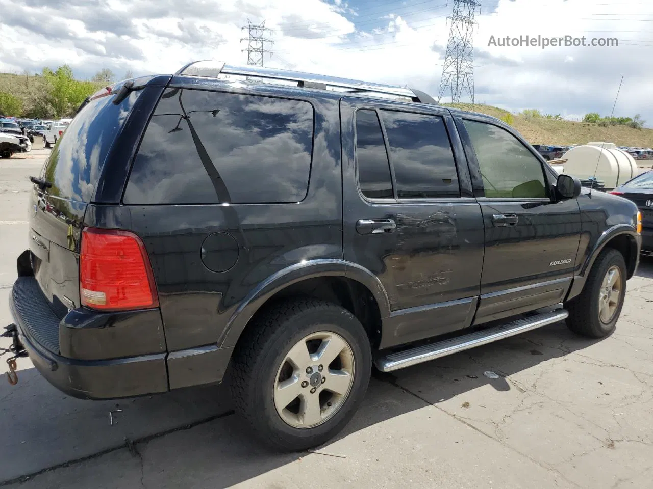 2005 Ford Explorer Limited Black vin: 1FMDU75W25ZA41336