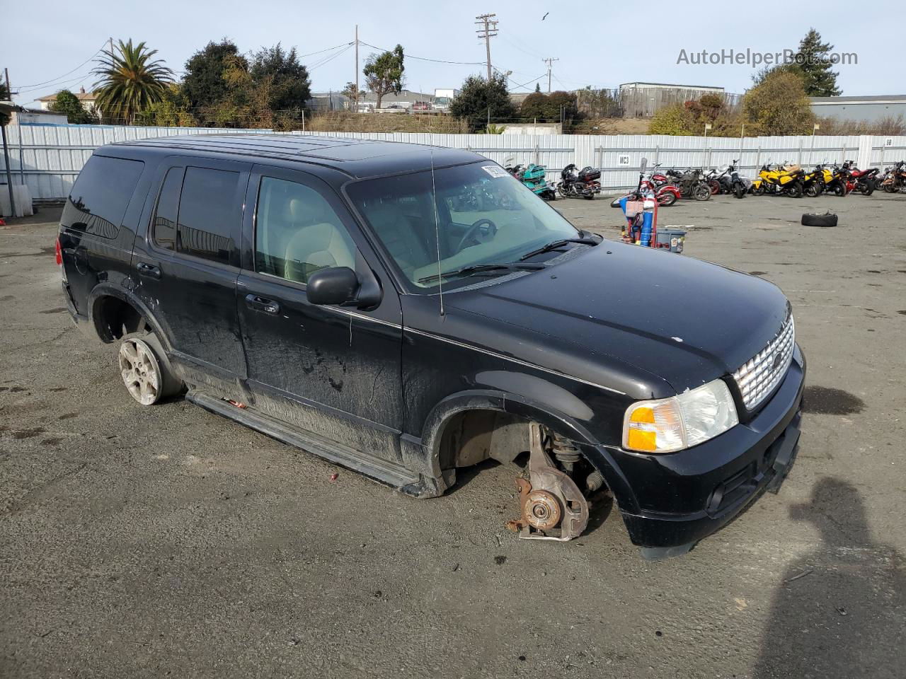 2005 Ford Explorer Limited Black vin: 1FMDU75W35ZA30829