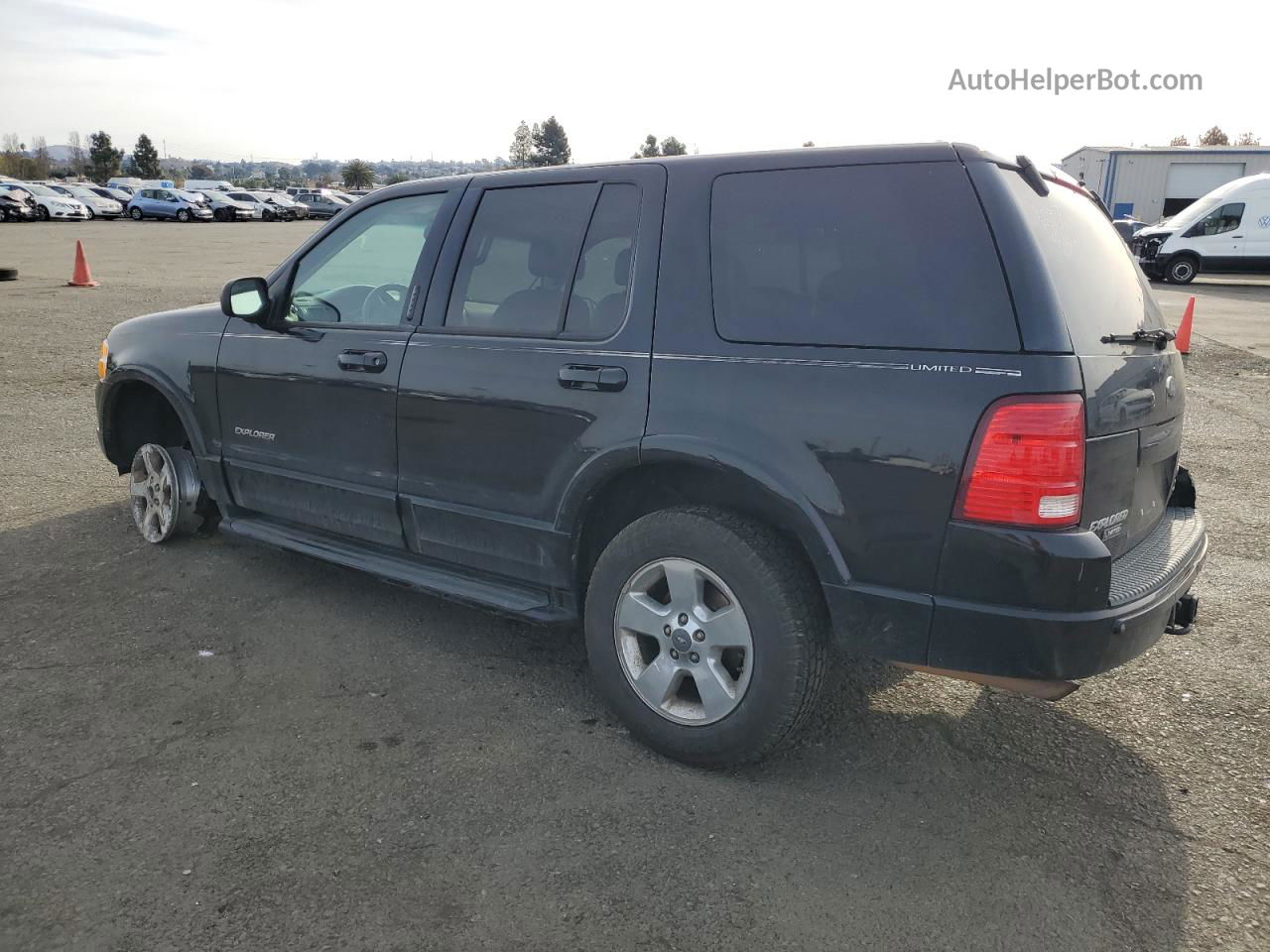 2005 Ford Explorer Limited Black vin: 1FMDU75W35ZA30829