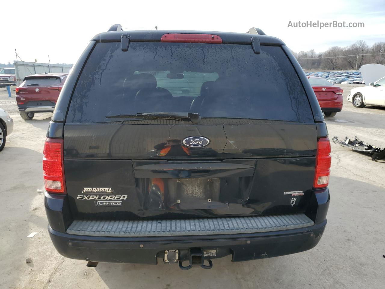 2005 Ford Explorer Limited Black vin: 1FMDU75W65UA54085