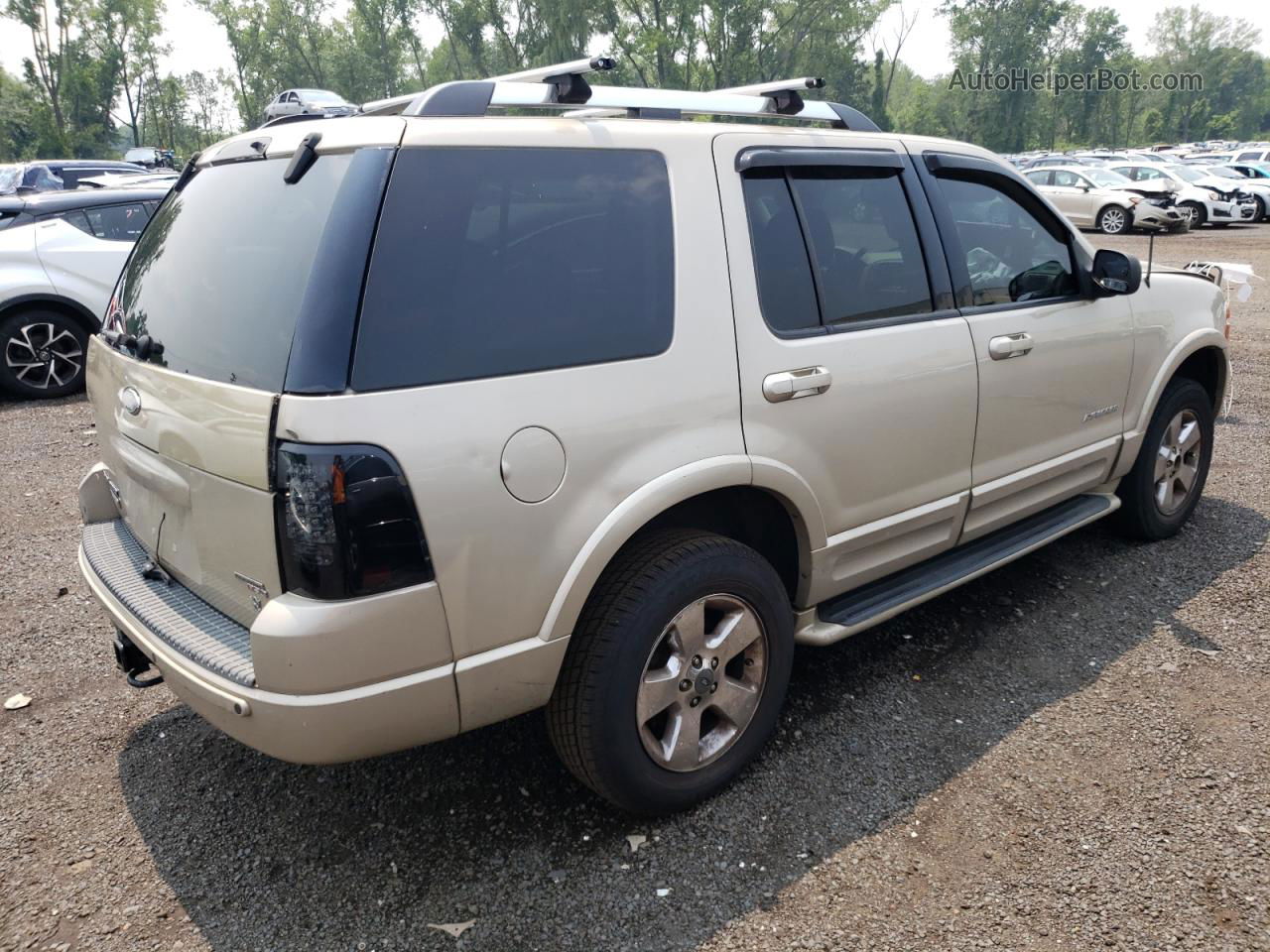 2005 Ford Explorer Limited Золотой vin: 1FMDU75W85UA85225