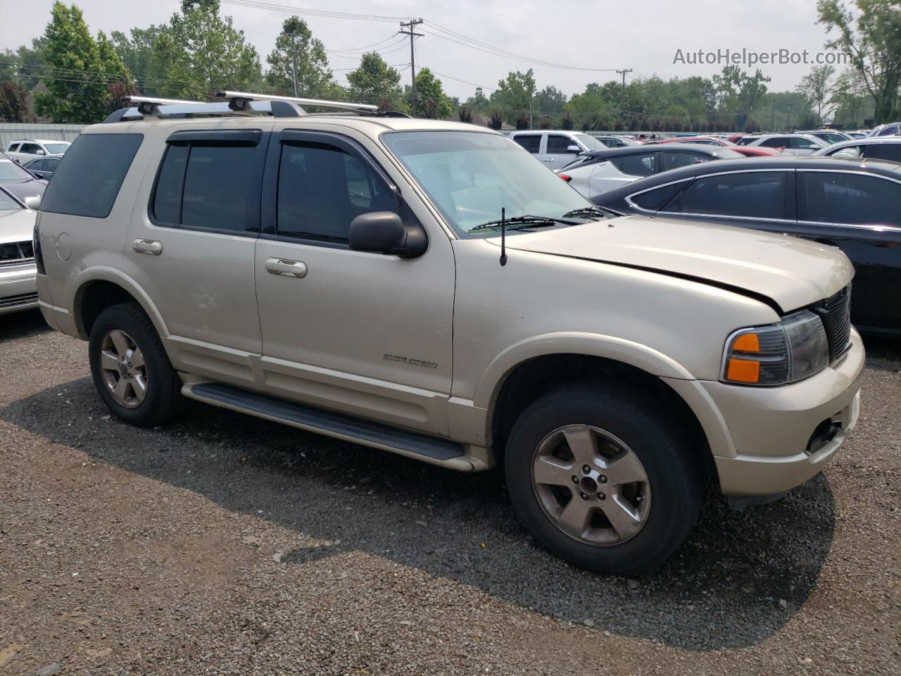 2005 Ford Explorer Limited Золотой vin: 1FMDU75W85UA85225