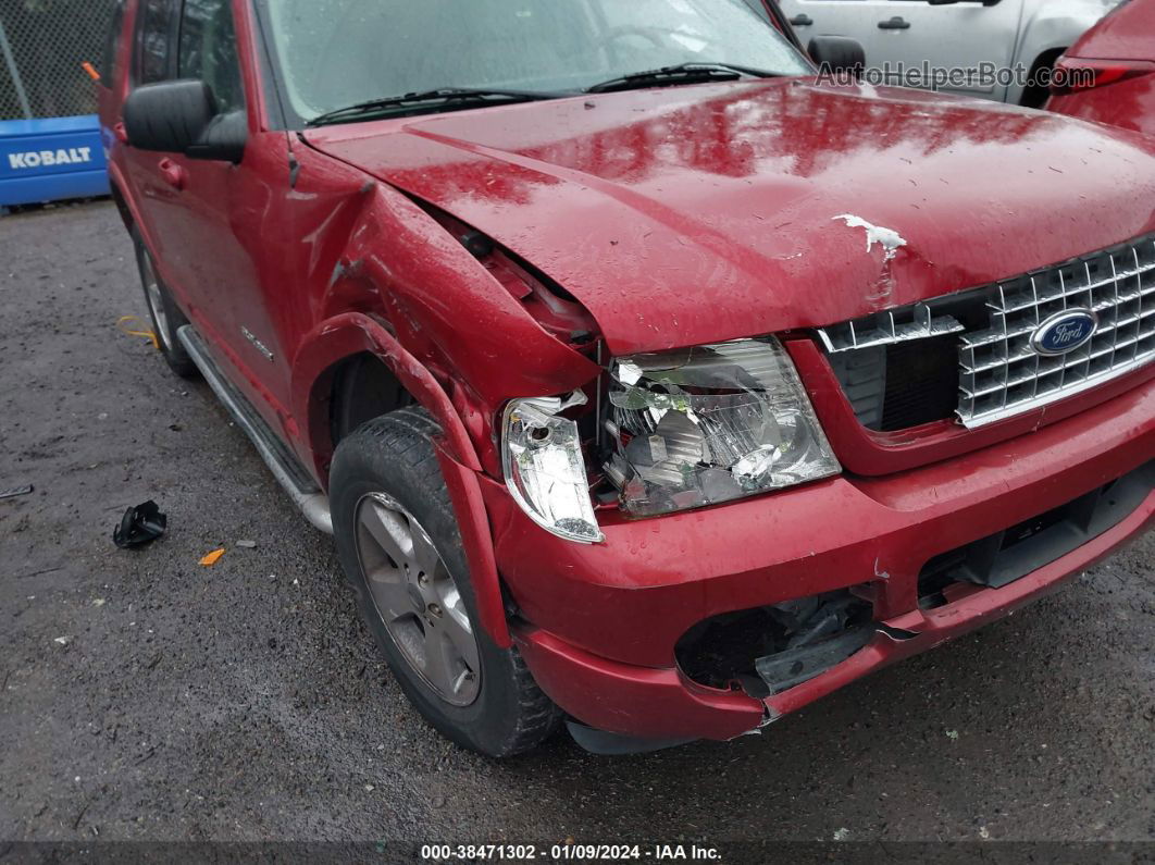 2005 Ford Explorer Limited Red vin: 1FMDU75W95UA13840