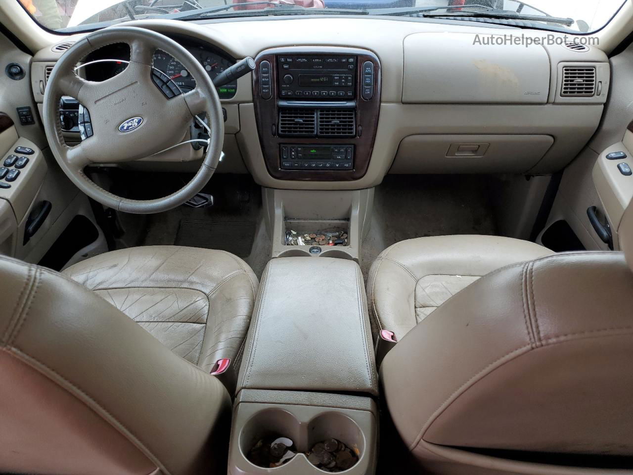 2005 Ford Explorer Limited Beige vin: 1FMDU75W95ZA10570