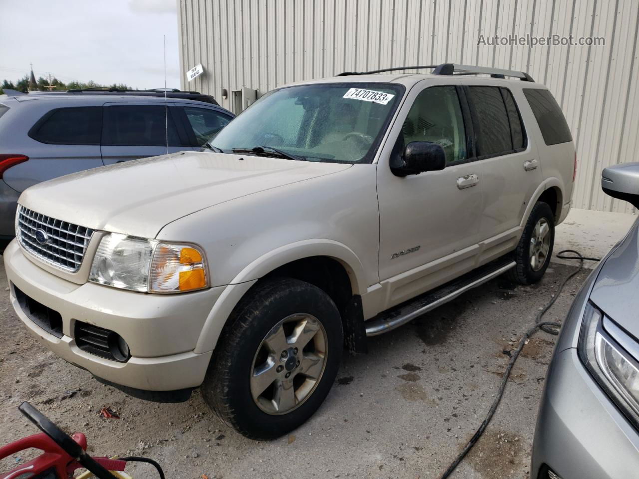 2005 Ford Explorer Limited Cream vin: 1FMDU75W95ZA25991