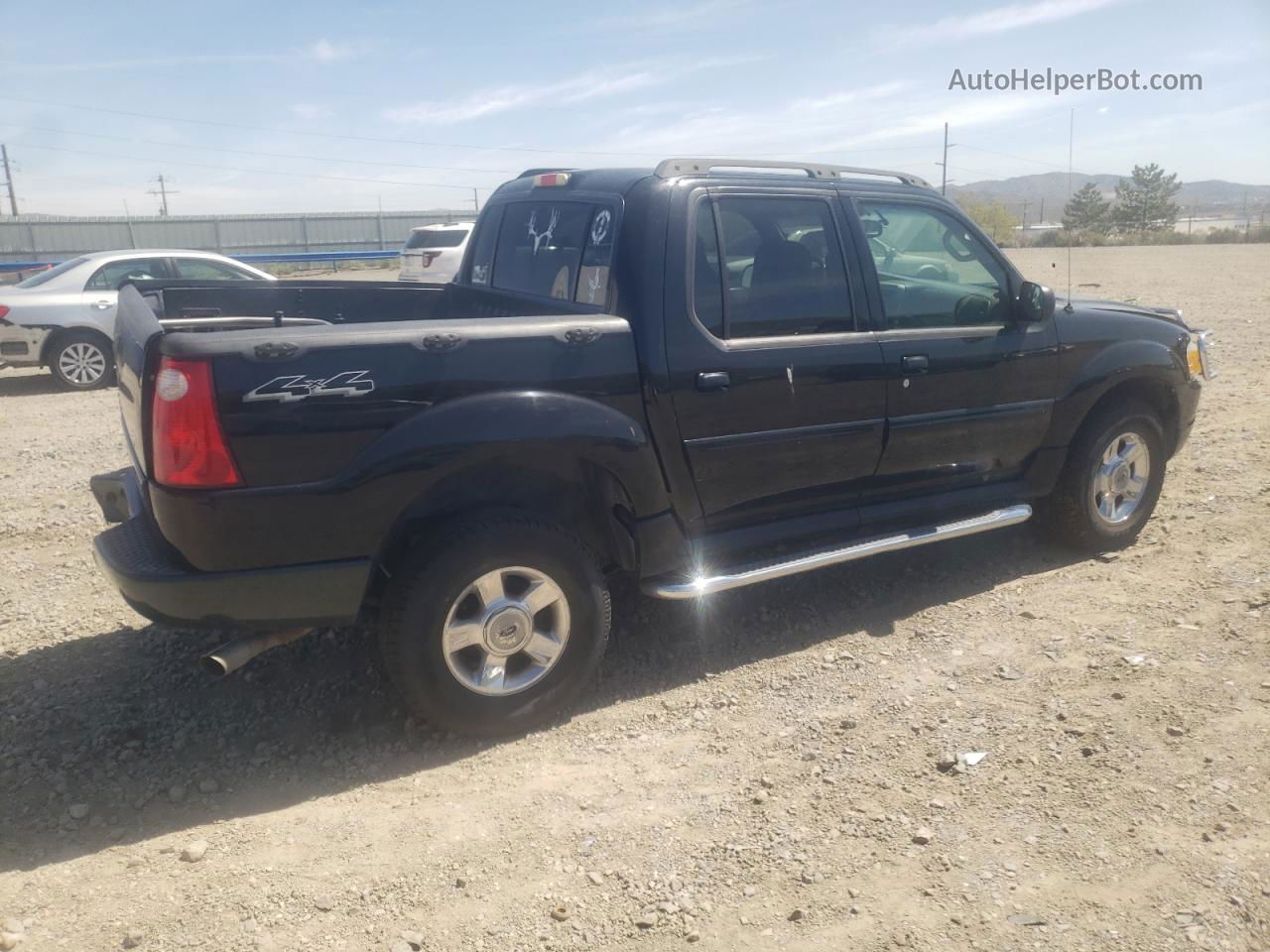 2005 Ford Explorer Sport Trac  Черный vin: 1FMDU77K05UB52040