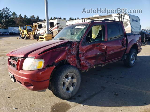 2005 Ford Explorer Sport Trac  Burgundy vin: 1FMDU77K15UA34529