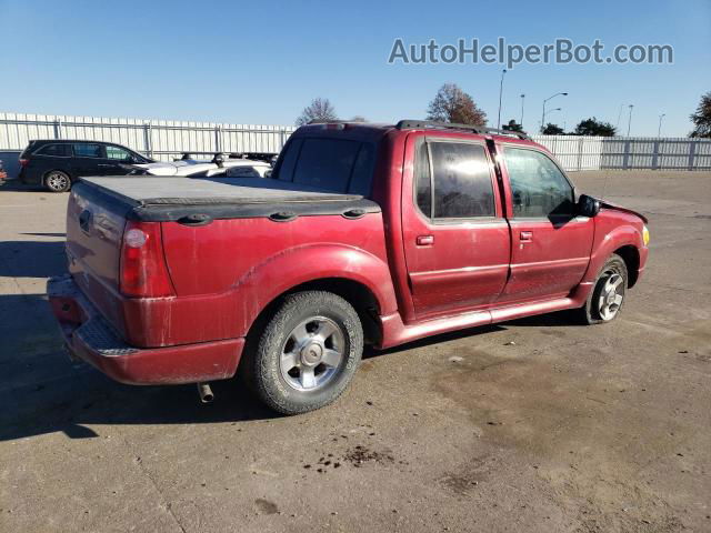 2005 Ford Explorer Sport Trac  Burgundy vin: 1FMDU77K15UA34529