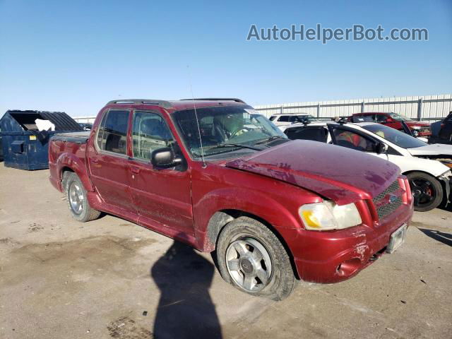 2005 Ford Explorer Sport Trac  Burgundy vin: 1FMDU77K15UA34529