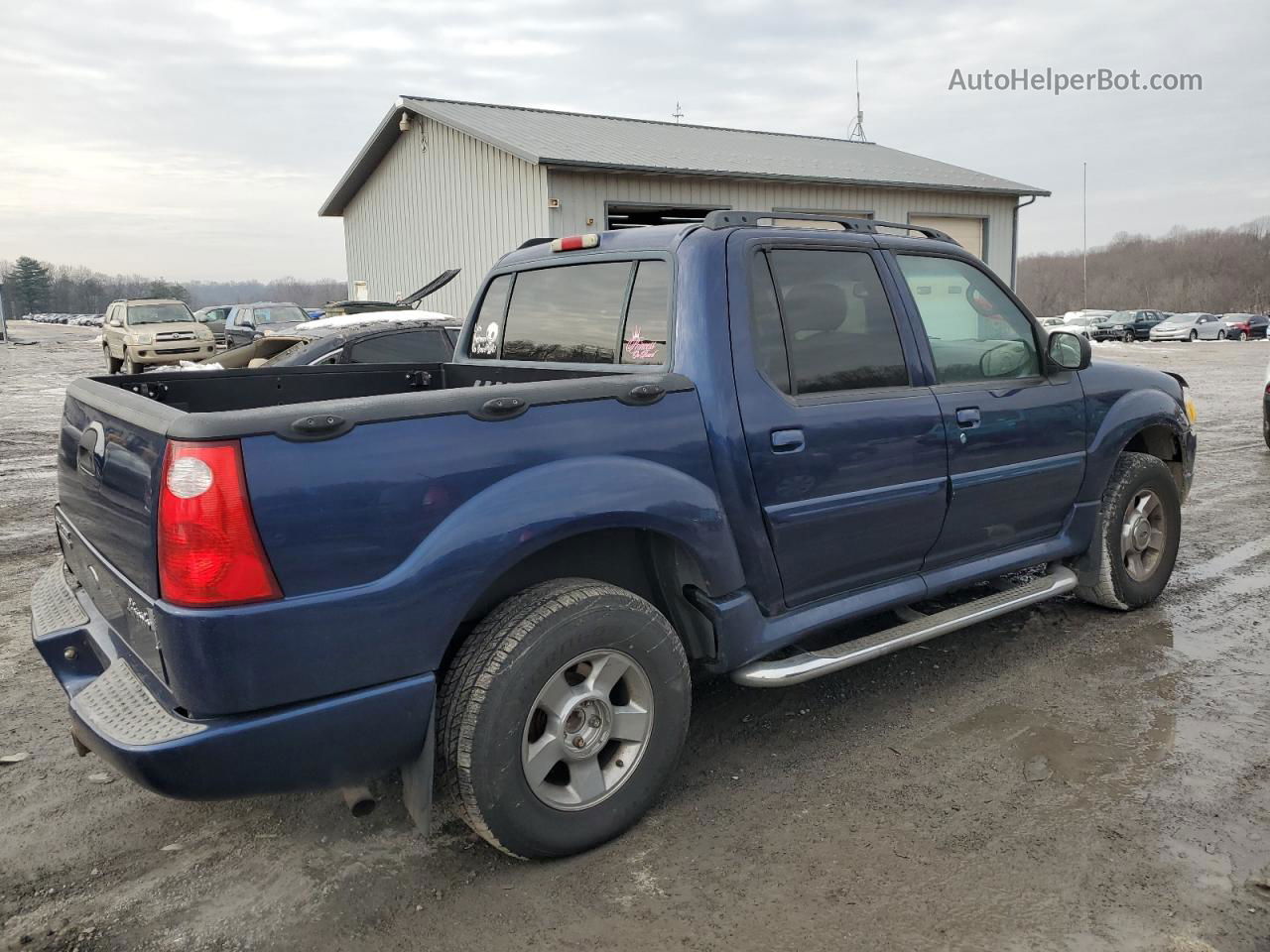 2005 Ford Explorer Sport Trac  Blue vin: 1FMDU77K15UB14963