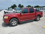 2005 Ford Explorer Sport Trac  Red vin: 1FMDU77K25UB52203