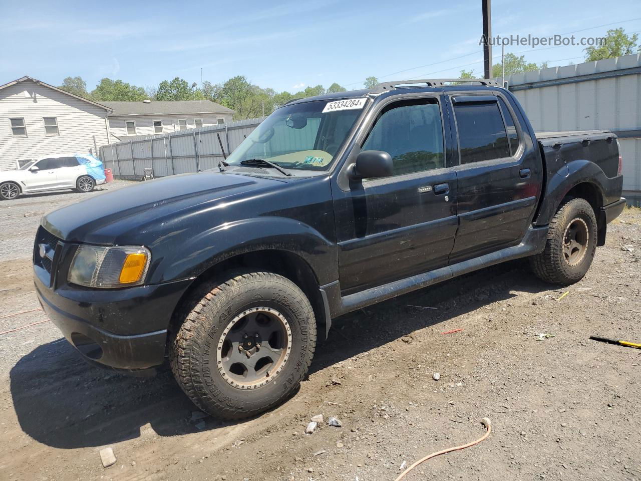 2005 Ford Explorer Sport Trac  Black vin: 1FMDU77K45UB51263