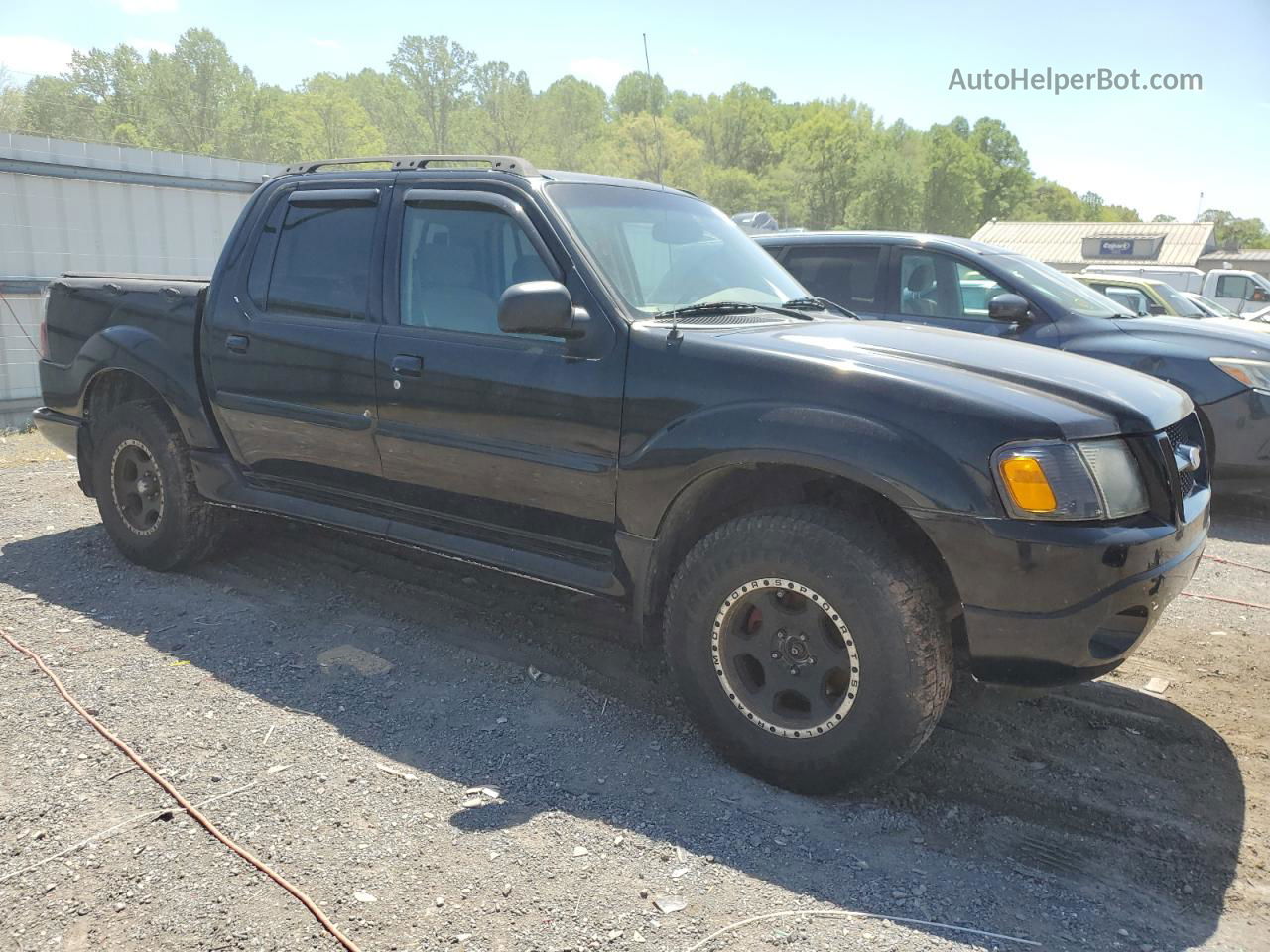 2005 Ford Explorer Sport Trac  Black vin: 1FMDU77K45UB51263