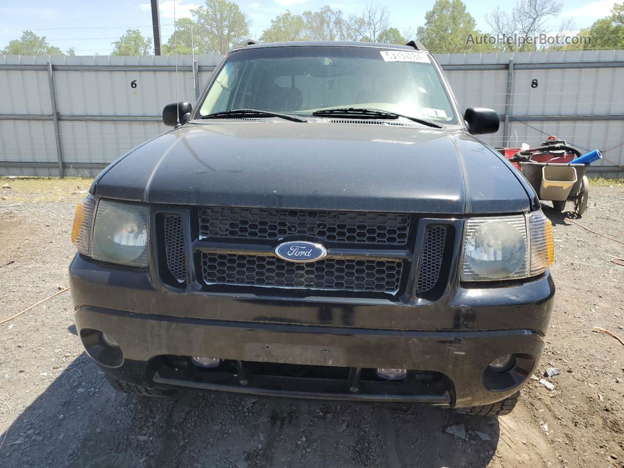 2005 Ford Explorer Sport Trac  Черный vin: 1FMDU77K45UB51263