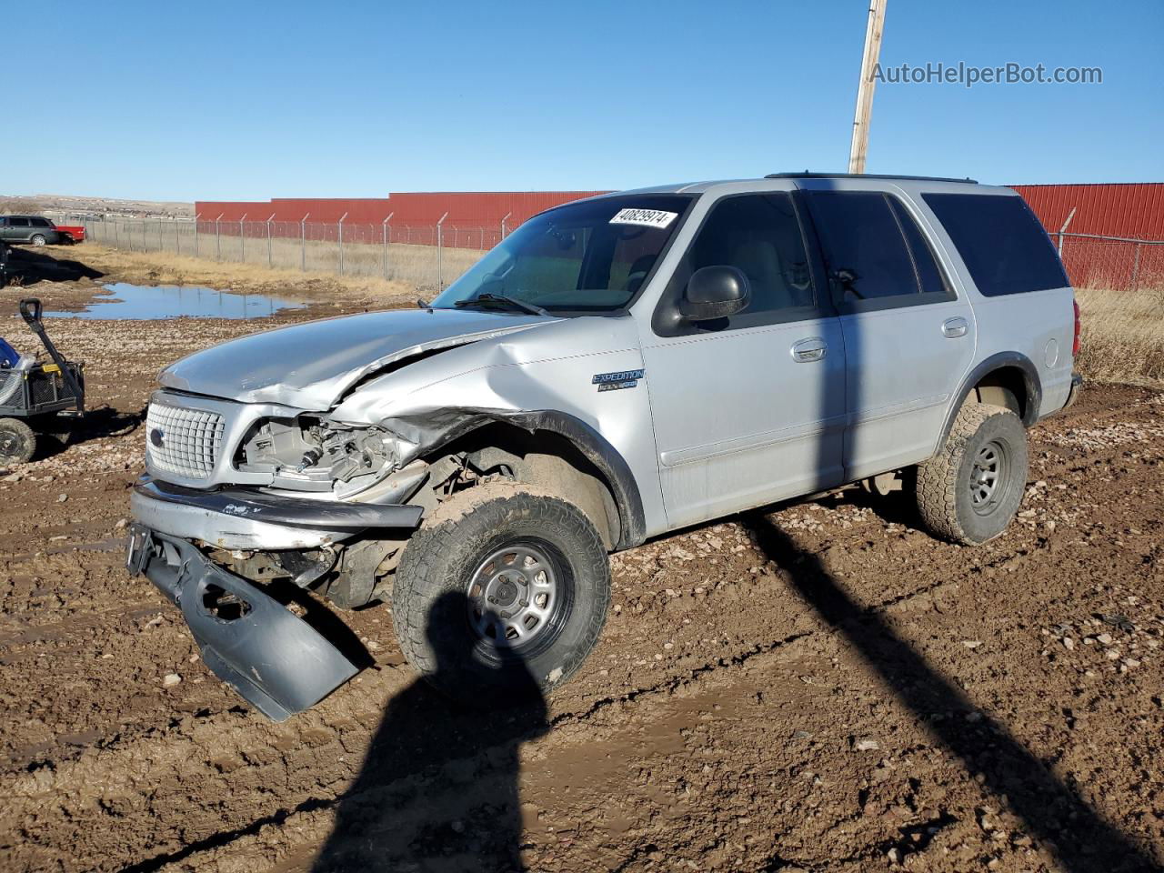 2000 Ford Expedition Xlt Silver vin: 1FMEU1664YLC38788