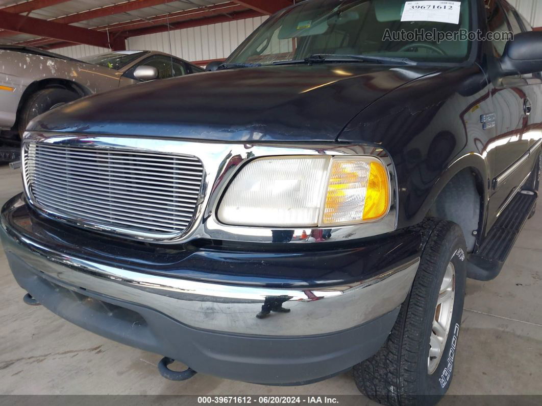 2000 Ford Expedition Xlt Blue vin: 1FMEU1668YLB65229