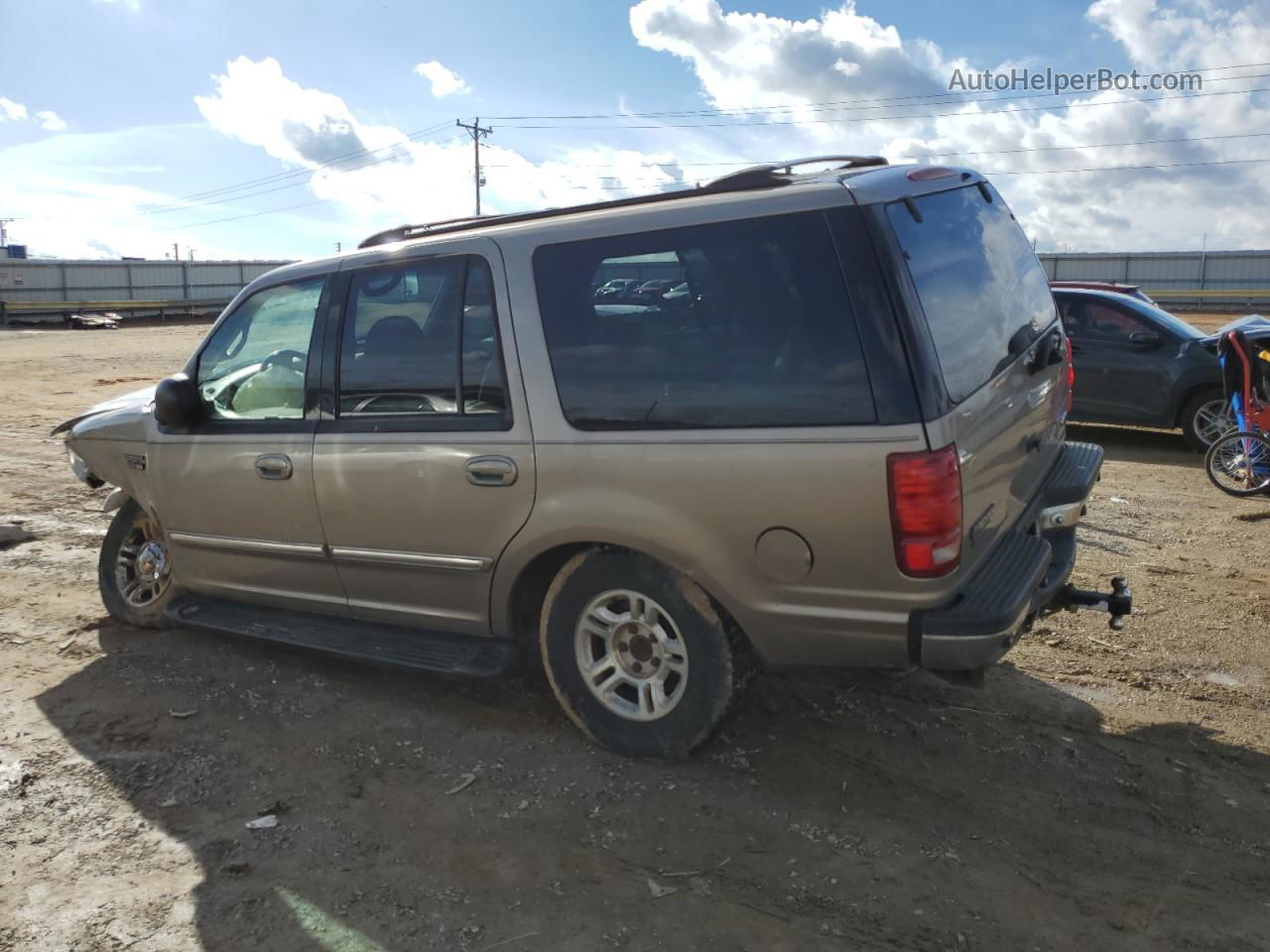 2001 Ford Expedition Xlt Золотой vin: 1FMEU16W41LA40637