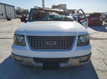 2003 Ford Expedition Eddie Bauer White vin: 1FMEU17L03LA14625