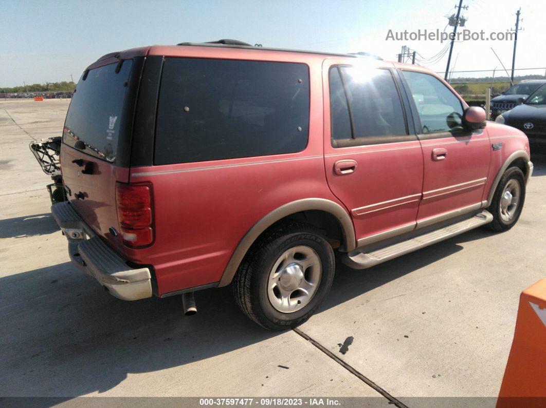 2001 Ford Expedition Eddie Bauer Красный vin: 1FMEU17L21LA38194