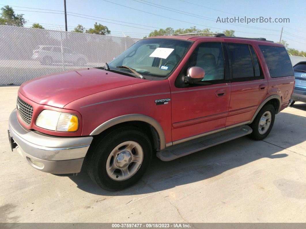 2001 Ford Expedition Eddie Bauer Красный vin: 1FMEU17L21LA38194