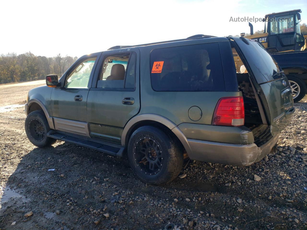 2003 Ford Expedition Eddie Bauer Зеленый vin: 1FMEU17L33LA49062