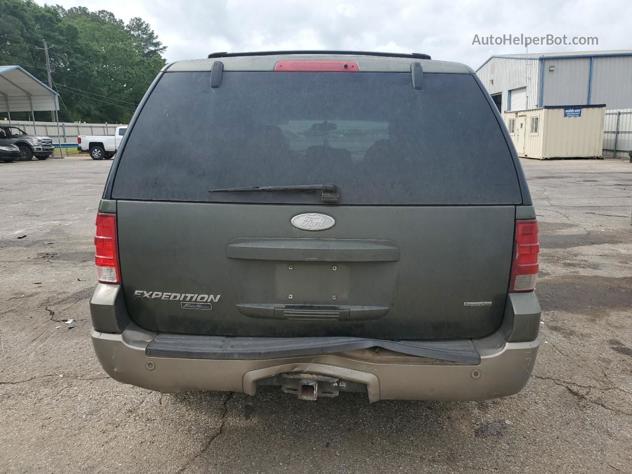 2003 Ford Expedition Eddie Bauer Зеленый vin: 1FMEU17L83LA36839