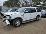 2001 Ford Expedition Eddie Bauer White vin: 1FMEU17LX1LB49091