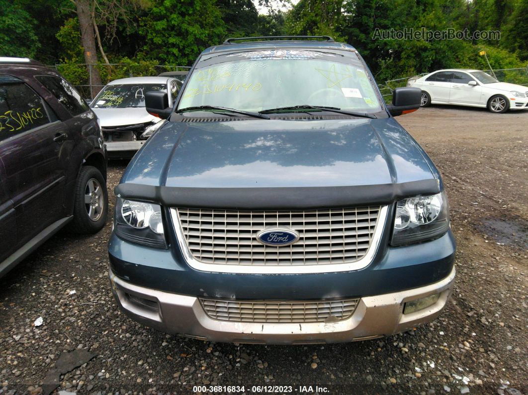 2003 Ford Expedition Eddie Bauer Синий vin: 1FMEU17W23LC59744