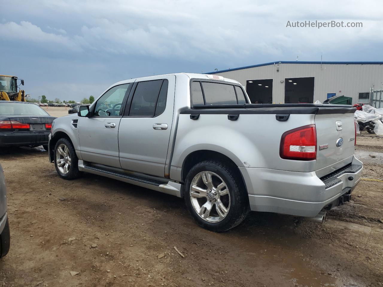 2010 Ford Explorer Sport Trac Limited Silver vin: 1FMEU2DE6AUA26605