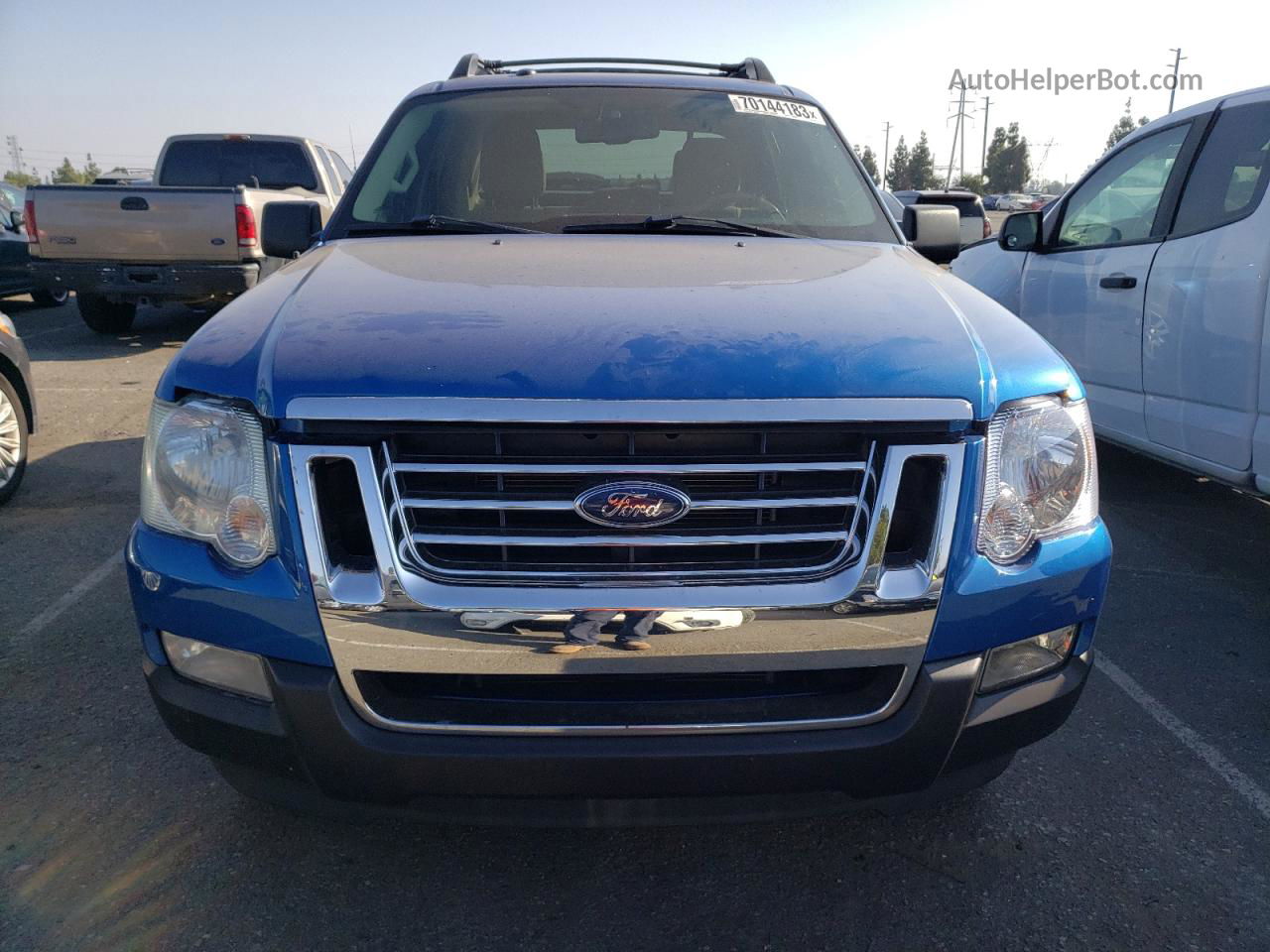 2010 Ford Explorer Sport Trac Xlt Blue vin: 1FMEU3BE0AUA02275