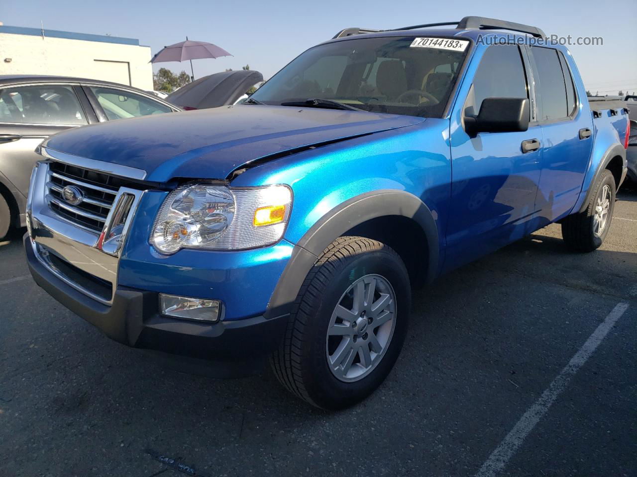 2010 Ford Explorer Sport Trac Xlt Blue vin: 1FMEU3BE0AUA02275