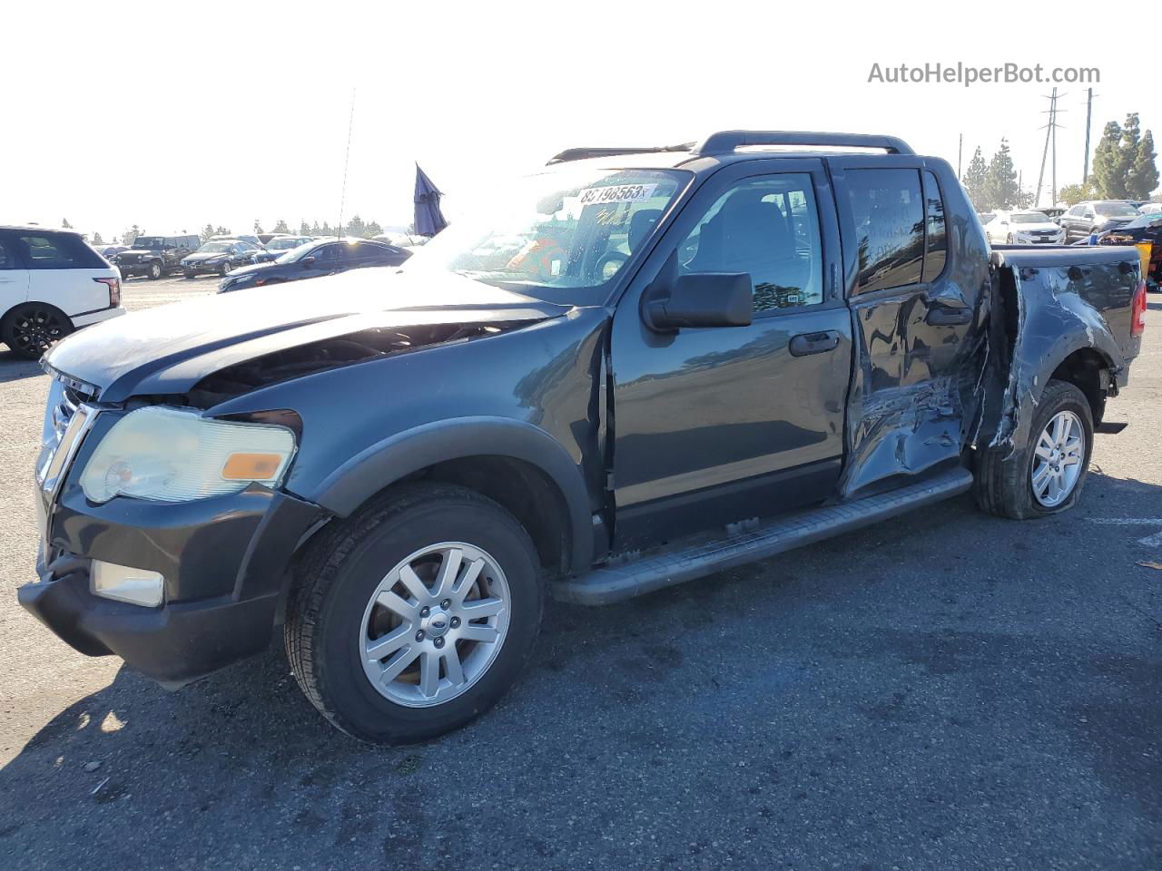 2010 Ford Explorer Sport Trac Xlt Gray vin: 1FMEU3BE0AUA54277