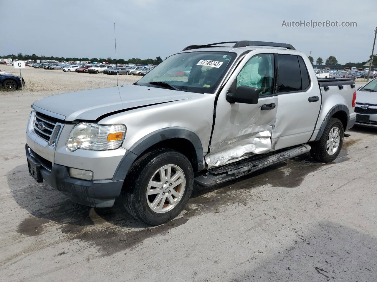 2010 Ford Explorer Sport Trac Xlt Gray vin: 1FMEU3BE2AUA56905