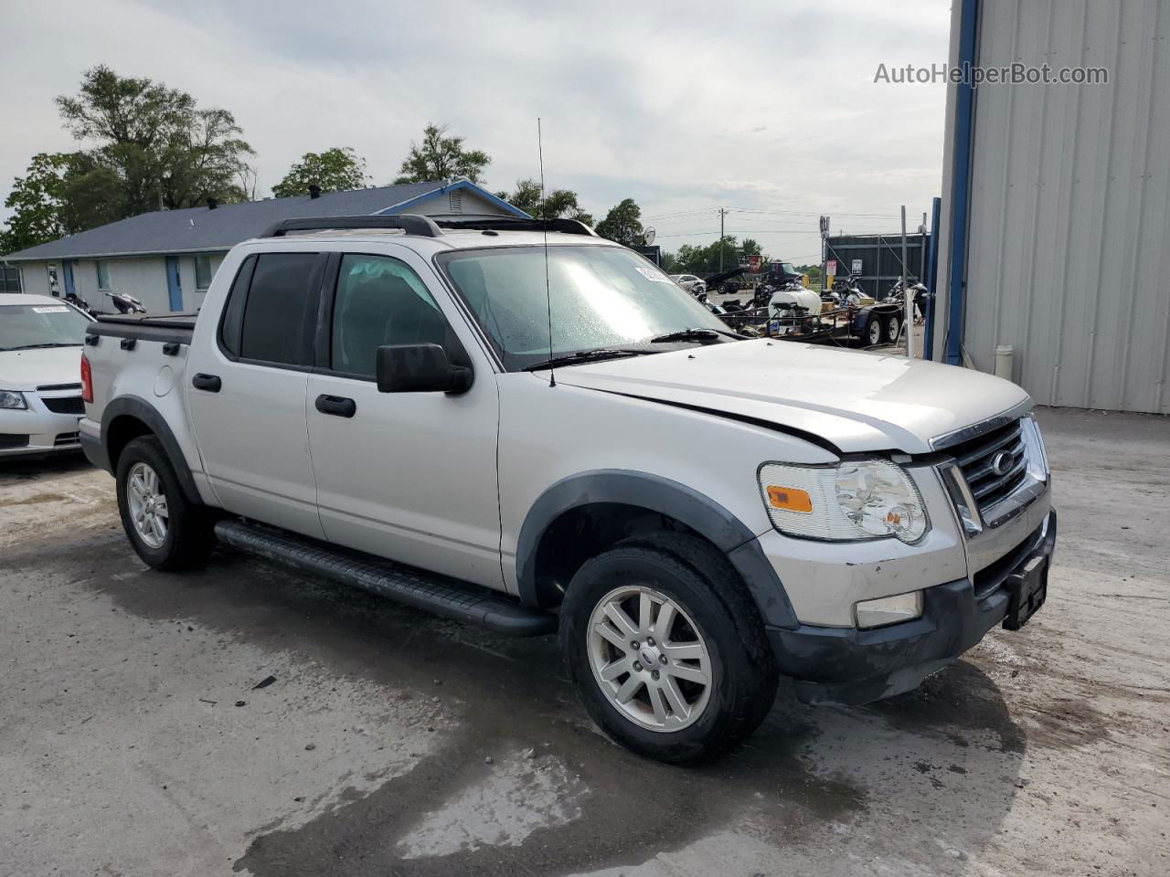 2010 Ford Explorer Sport Trac Xlt Gray vin: 1FMEU3BE2AUA56905