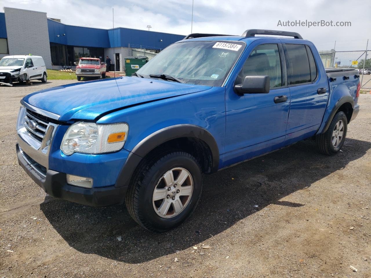 2010 Ford Explorer Sport Trac Xlt Blue vin: 1FMEU3BE7AUA09322