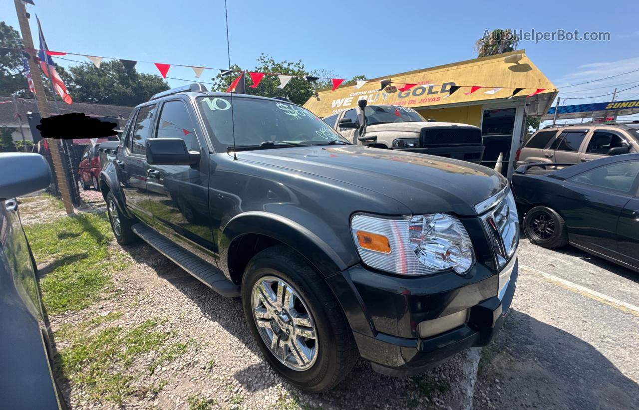 2010 Ford Explorer Sport Trac Limited Gray vin: 1FMEU3DE0AUF07066