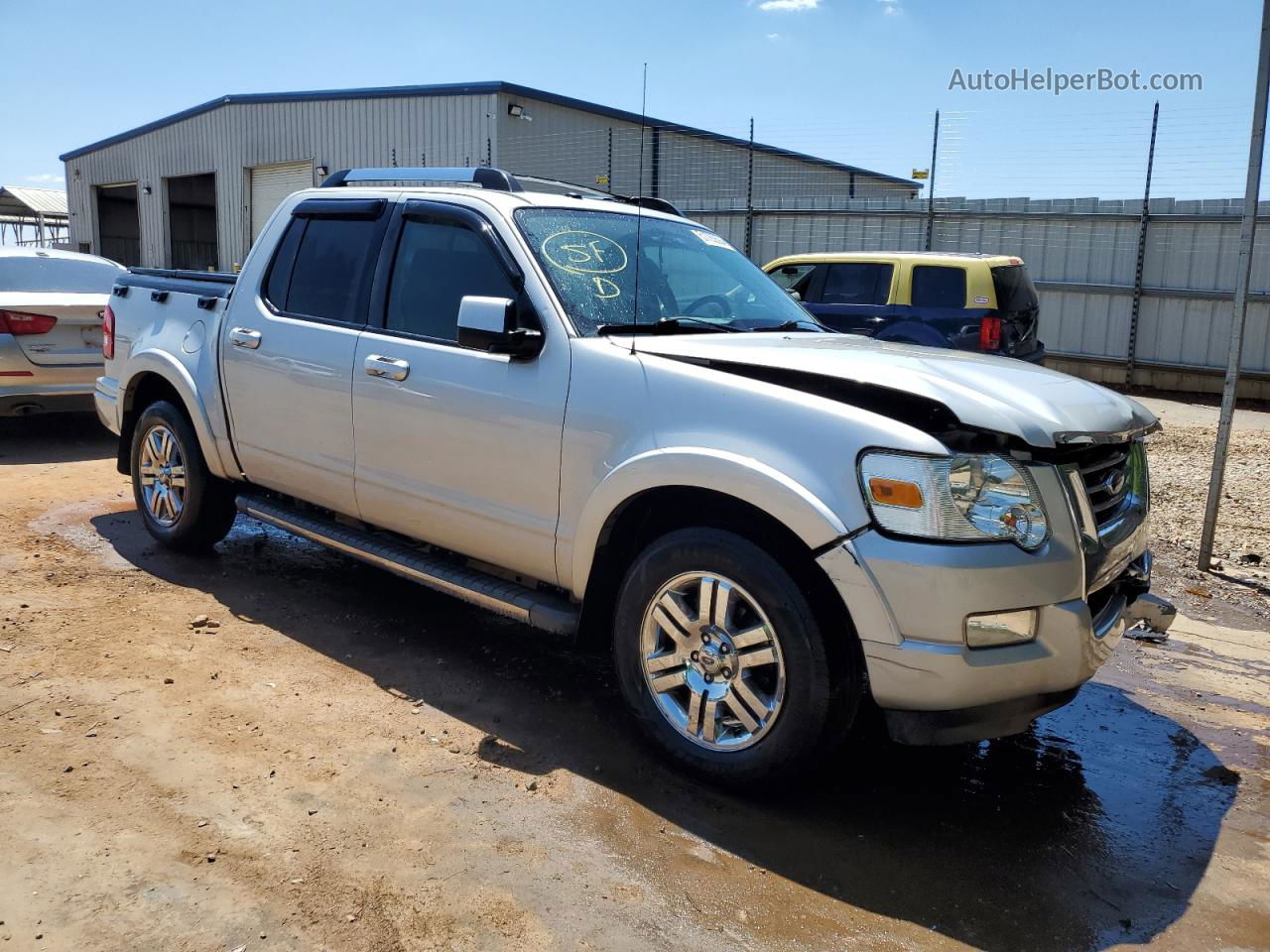 2010 Ford Explorer Sport Trac Limited Серебряный vin: 1FMEU3DE5AUA02513